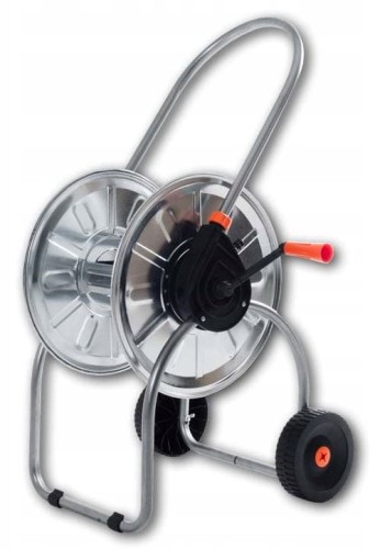 Przejdź do produktu Wózek metalowy na wąż 1/2'' 50m SPRING ZINCATO Bradas AG306