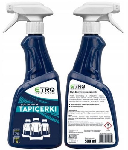 Przejdź do produktu Płyn do czyszczenia tapicerki ETRO 500 ml Agrecol
