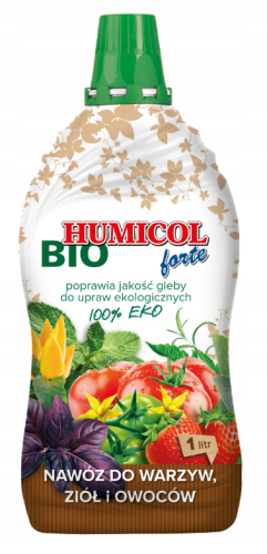 Przejdź do produktu Nawóz Biohumicol Forte warzywa zioła owoce 1L Agrecol