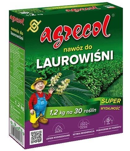 Przejdź do produktu Nawóz do laurowiśni i żywopłotów liściastych 1,2kg Agrecol