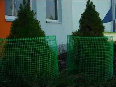 Przejdź do produktu Siatka ogrodzeniowa plastikowa zielona 40cm 50m rabatowa