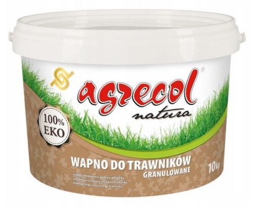 Przejdź do produktu Wapno Do Trawników nawóz Wapniowy 10 kg Agrecol