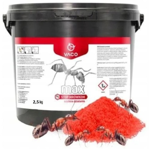 Przejdź do produktu VACO Skuteczny Proszek MRÓWKI MAX 2,5kg STOP MRÓWKOM