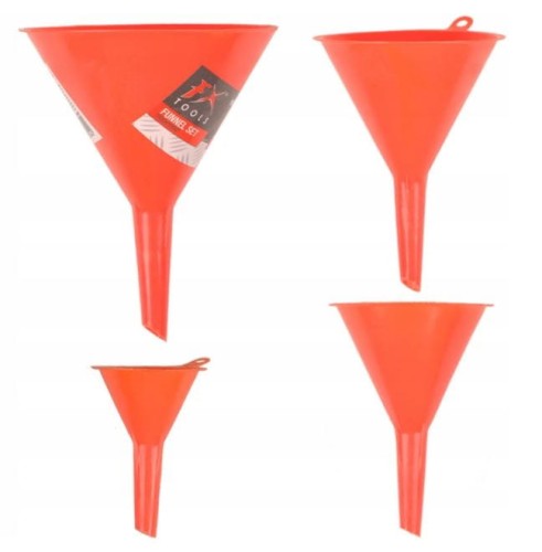 Przejdź do produktu Zestaw lejków 4 szt. 8/11/14/16 cm 303040