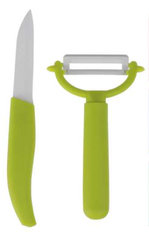 Przejdź do produktu Obierak i nożyk do warzyw owoców 2sztuki 642240