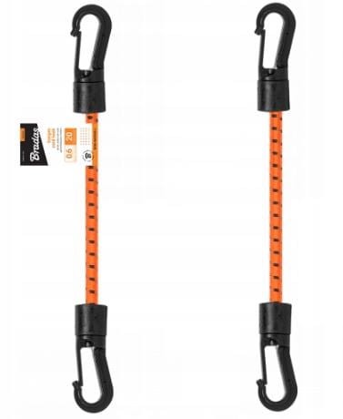 Przejdź do produktu Guma Elastyczna Napinająca z Haczykiem PCV 40cm 1szt Bradas BCH6-06040BC-E