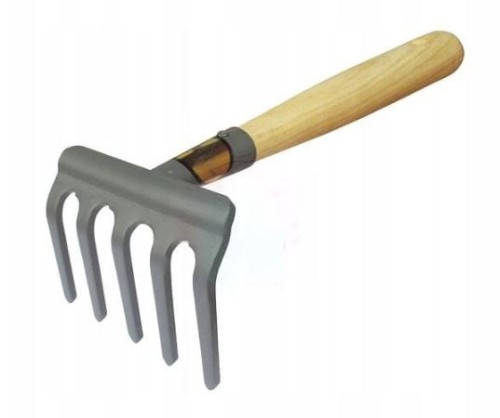 Przejdź do produktu Grabie 5 zębne metal 10 x 24cm KARD995