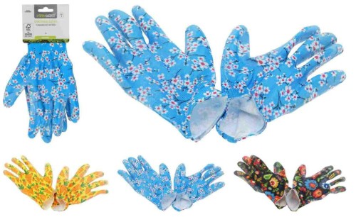 Przejdź do produktu Rękawice damskie ogrodowe w 3 wzorach 327206