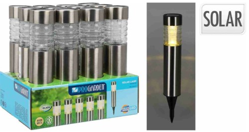 Przejdź do produktu Lampa solarna 6 x 27 cm 1 szt. 332866