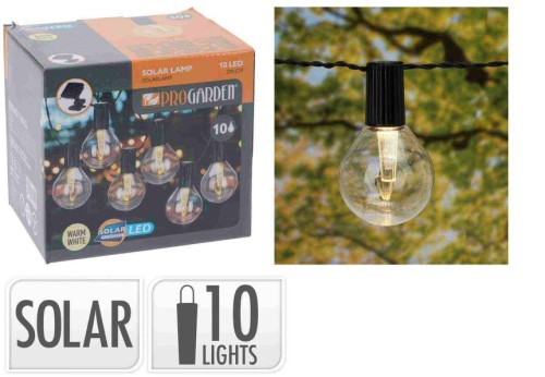 Przejdź do produktu Oświetlenie Party Solar 10 LED biały żółty 341912
