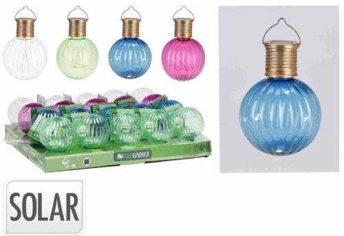 Przejdź do produktu Lampa solarna zawieszana 1 szt. 11 cm 350174