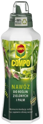 Przejdź do produktu Nawóz do roślin zielonych i palm 1 l Compo