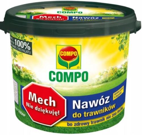 Przejdź do produktu Nawóz do trawników na mech  NIE DZIĘKUJĘ COMPO 4 kg