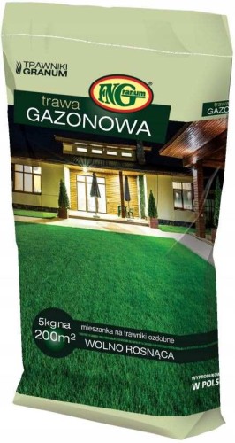 Przejdź do produktu Trawa gazonowa wolnorosnąca Granum 200 m² 5 kg