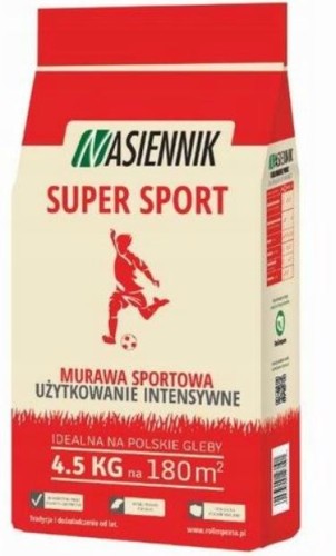 Przejdź do produktu MIESZANKA TRAW SUPER SPORT WOREK 4,5kg Nasiennik