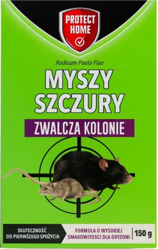 Przejdź do produktu Pasta Rodicum Fluo na myszy szczury zwalcza całe kolonie 150g