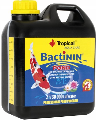 Przejdź do produktu Preparat uzdatniania wody pożyteczne bakterie Bactinin Pond 2l Tropical 