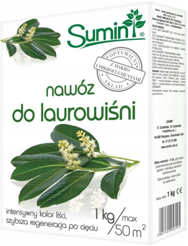 Przejdź do produktu Nawóz do laurowiśni na intensywny kolor liści 1 kg Sumin