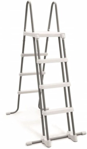 Przejdź do produktu Drabinka basenowa do basenu 4 stopnie odpinane 122 cm Intex 28076