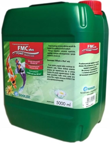 Przejdź do produktu Preparat choroby ryb ospa pleśniawka w oczku wodnym FMC 5L  Zoolek