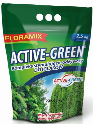 Przejdź do produktu ACTIVE GREEN NAWÓZ DO IGLAKÓW  stymulująco odżywczy 2,5 KG
