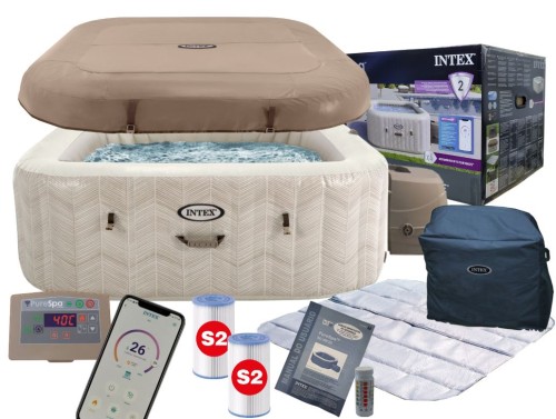 Przejdź do produktu Dmuchane Spa 6 osobowe Chevron 239cm Intex 28472 