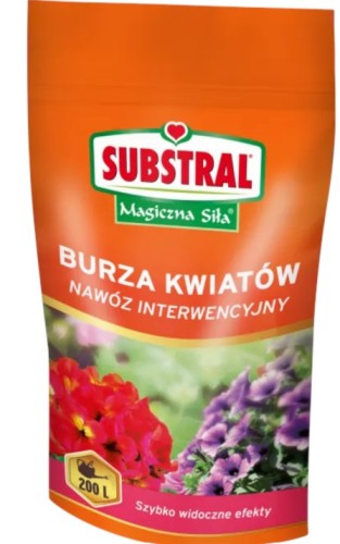 Przejdź do produktu Nawóz do pelargonii burza kwiatów 200g SUBSTRAL Magiczna Siła