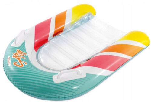 Przejdź do produktu  Dmuchana deska z uchwytami do nauki pływania dla dzieci turkusowa INTEX 58172
