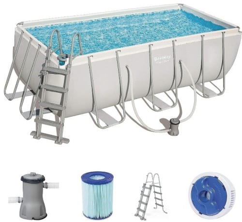 Przejdź do produktu Basen stelażowy 412x201x122 cm Bestway 56456
