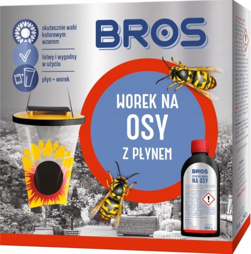Przejdź do produktu Worek pułapka na osy z płynem Bros 