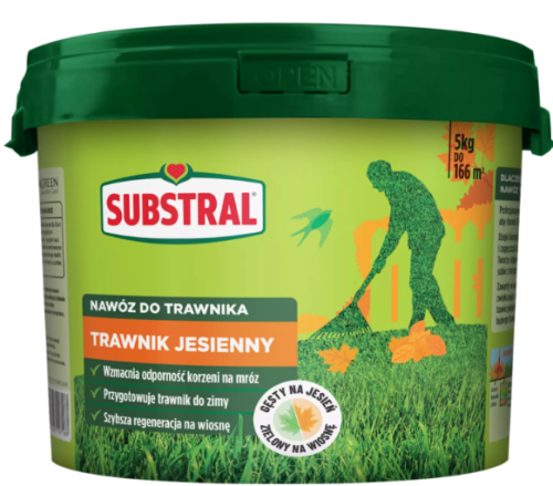 Przejdź do produktu Nawóz jesienny do trawy Substral 5kg