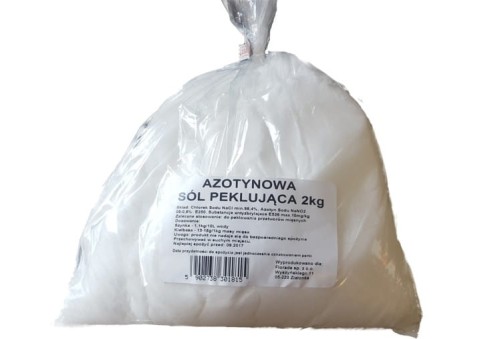 Przejdź do produktu Sól peklująca do peklowania 2kg peklowa na 90kg mięsa peklosól