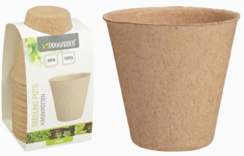 Przejdź do produktu Doniczka torfowa okrągła 8 cm 12szt 785013