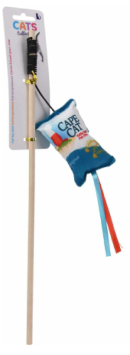 Przejdź do produktu Zabawka dla kota na patyku 40cm 822374