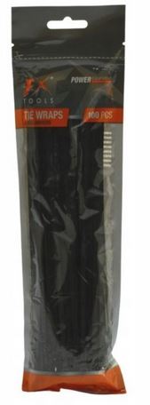 Przejdź do produktu Opaski zaciskowe plastikowe taśma kablowa 100szt 20cm czarna 609807