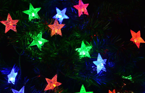 Przejdź do produktu Lampki 30 LED Gwiazdy Multicolor 5,8m 10-721