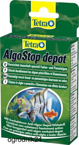 Przejdź do produktu TETRA ALGO STOP DEPOT 12 TABLETEK 157743 AKWARIUM W-WA 