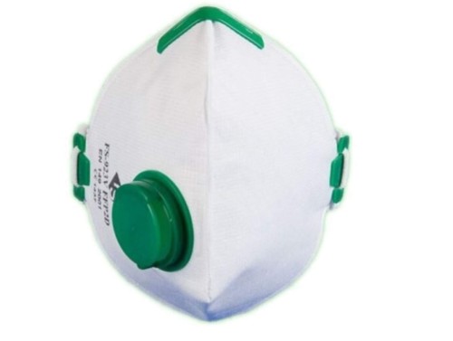 Przejdź do produktu Maska półmaska ochronna płaska z zaworem FFP2 923V 