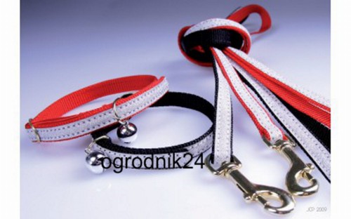 Przejdź do produktu Zolux 438360R obroża połyskująca lamowana dla kota 30cm 