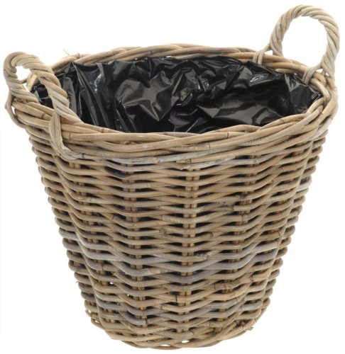 Przejdź do produktu Koszyk wiklinowy pleciony 39cm KUBU 390531