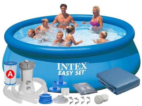 Przejdź do produktu Basen ogrodowy 366x76 ZESTAW 7w1 INTEX 28132