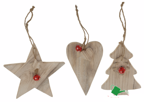 Przejdź do produktu Zawieszka drewniana na choinkę  359599  19x13cm