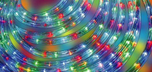 Przejdź do produktu Wąż świetlny 10m płynący kolorowy 31-851 