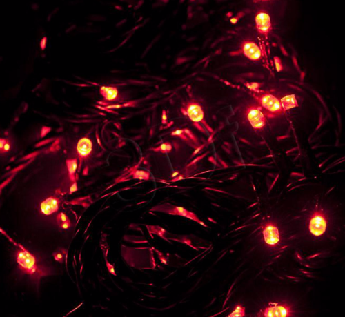 Przejdź do produktu Lampki 80 led czerwone 8x efekt świecenia 335181 zewnętrzne