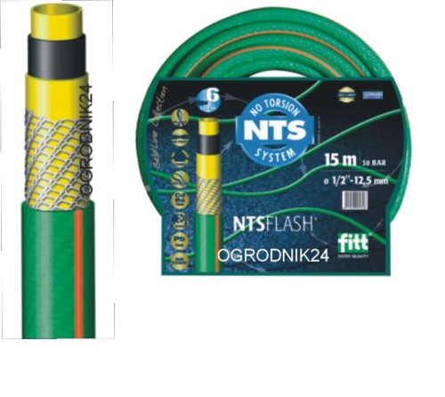 Przejdź do produktu WĄŻ DO WODY NTS 1/2"50M NIESKRĘCAJĄCY Wwa