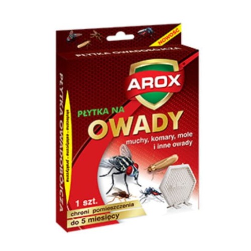 Przejdź do produktu Płytka na owady muchy komary AROX