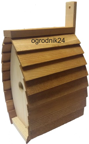 Przejdź do produktu Karmnik elipsa 29,5cm budka lęgowa domek dla ptaków 30