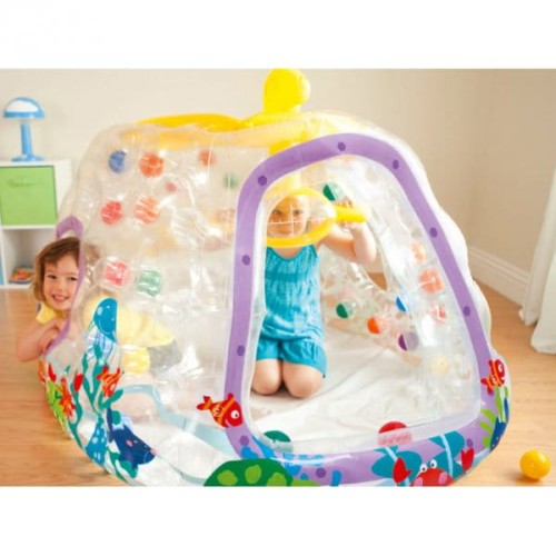 Przejdź do produktu Plac zabaw okręt podwodny z piłkami Intex 48664