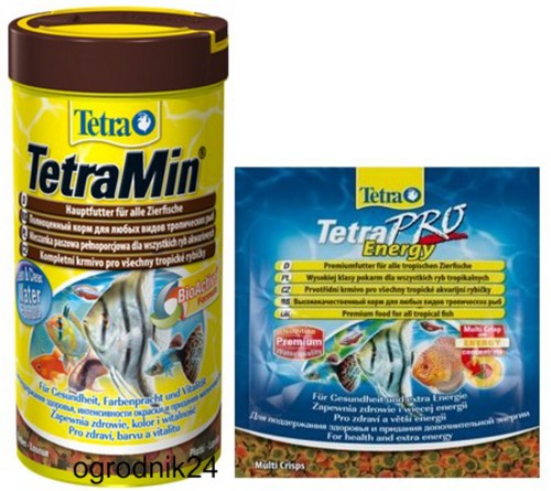 Przejdź do produktu TETRA ZESTAW  TETRA MIN 250ML+PRO ENERGY 3G 238923 AKWARIUM W-WA