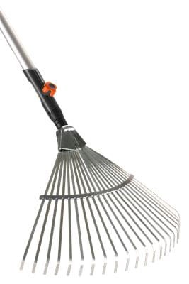Przejdź do produktu Grabie wachlarzowe z trzonkiem 130cm Combisystem Gardena 3022 